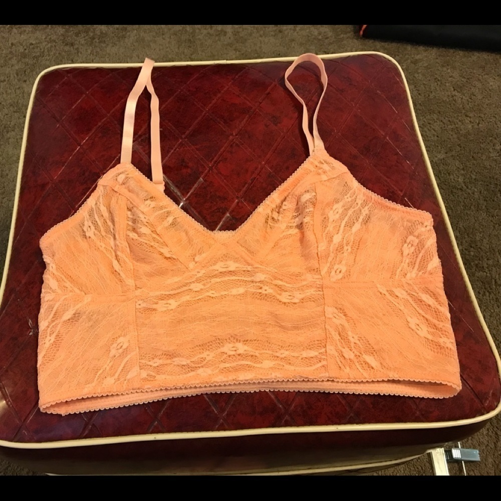Free People seamless longline bralette